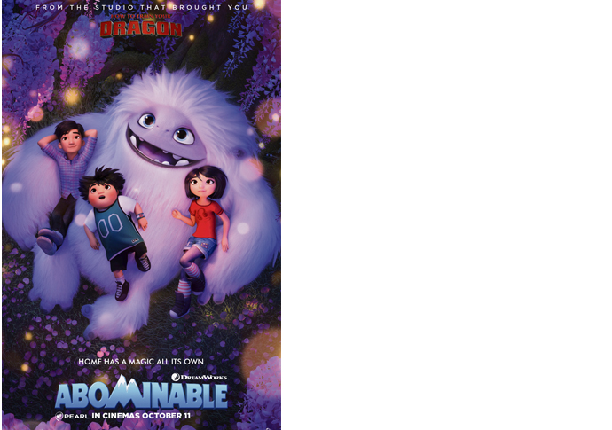 WIN FANTASTIC PRIZES FROM THIS WEEK’S BIG FILM RELEASE ABOMINABLE (Closed) Abominable Movie