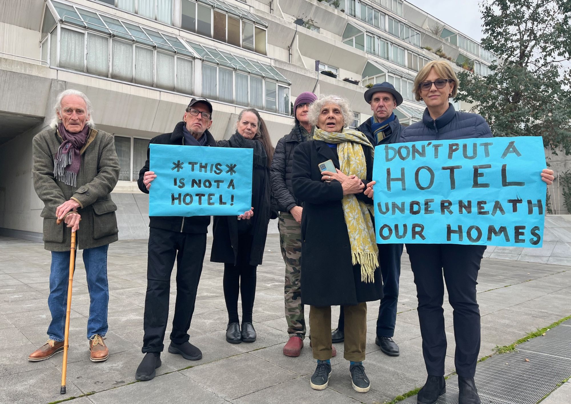Residents fight plans for hotel underneath homes brunswick hotel