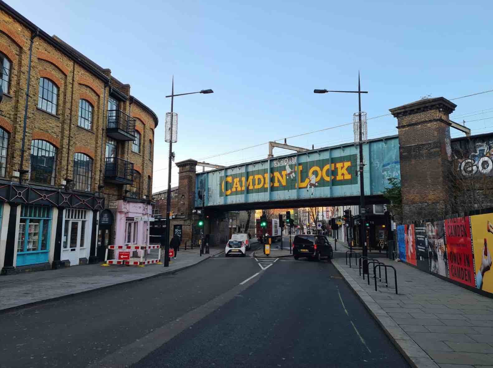 Coronavirus: Grant support for businesses Camden Town deserted on January 6 2021