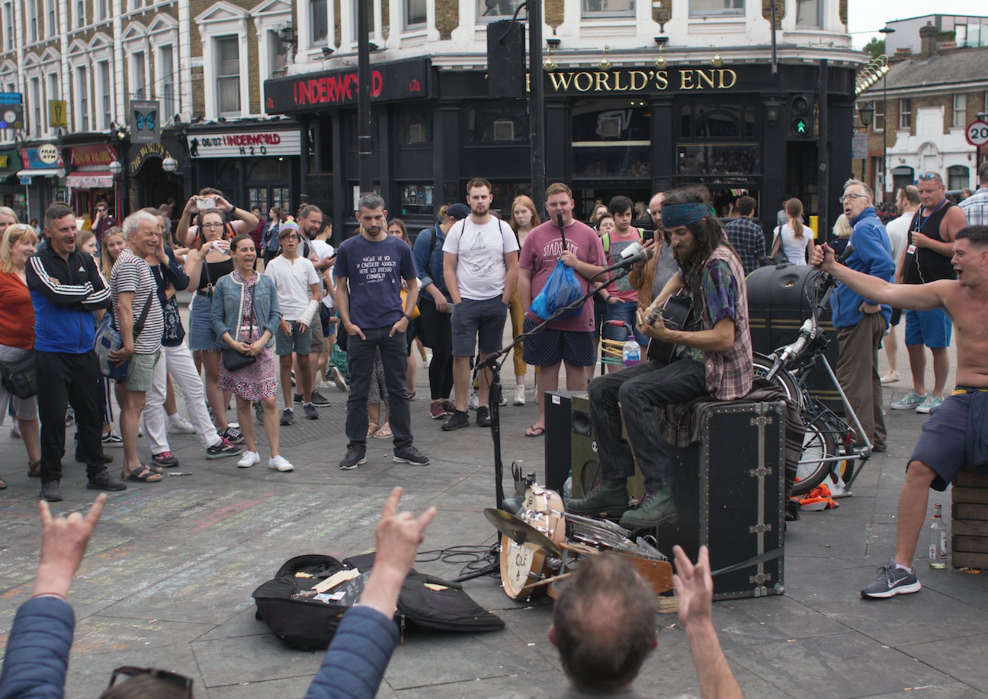 Busking crackdown in Camden Town is ‘a strategic plan to stop good vibes’ CREDIT cam cole Busking in Camden 2019 (Jose Palmer).png