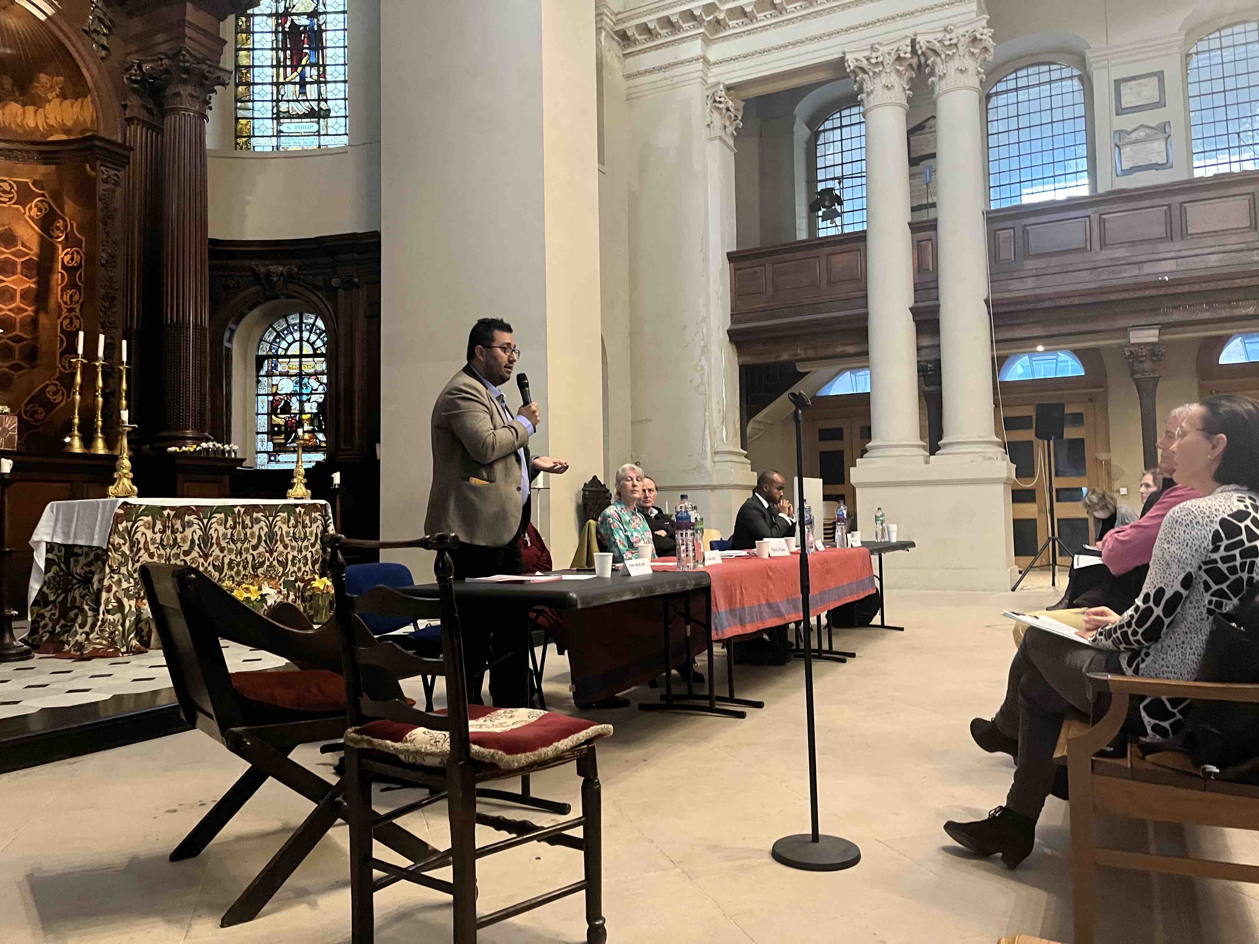 The hustings where only Labour candidates turned up hustings