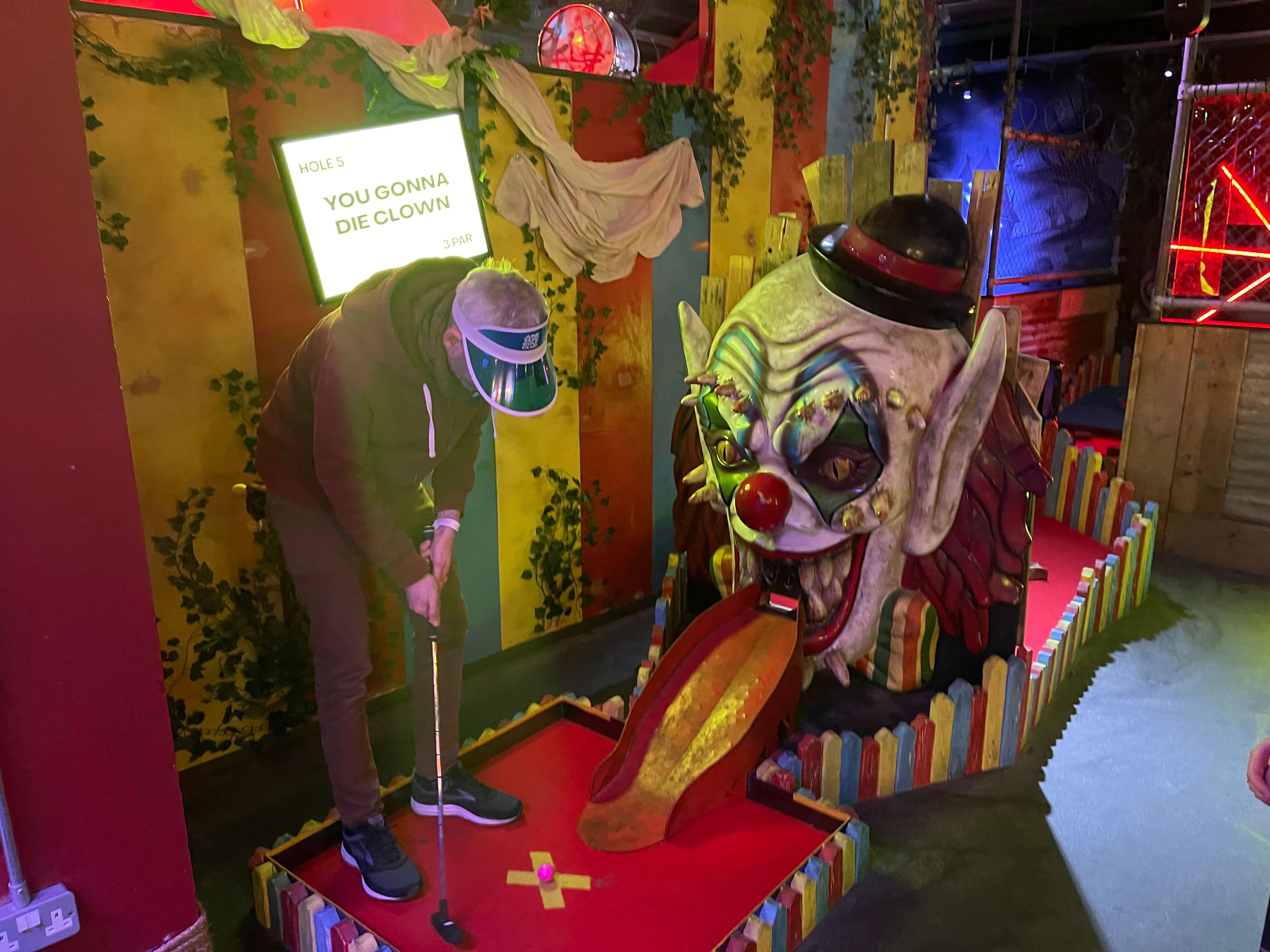 Review: Clowning around at Camden’s new crazy golf experience IMG_7110