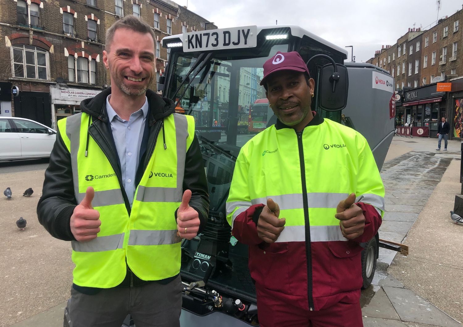 How clean is Camden? Jet wash grimebusters sent to hotspots jet wash grimbuster