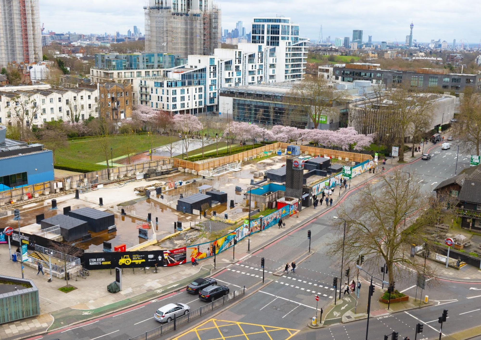 Swiss Cottage tower land is sold off after ten years without a brick being laid 100 Avenue