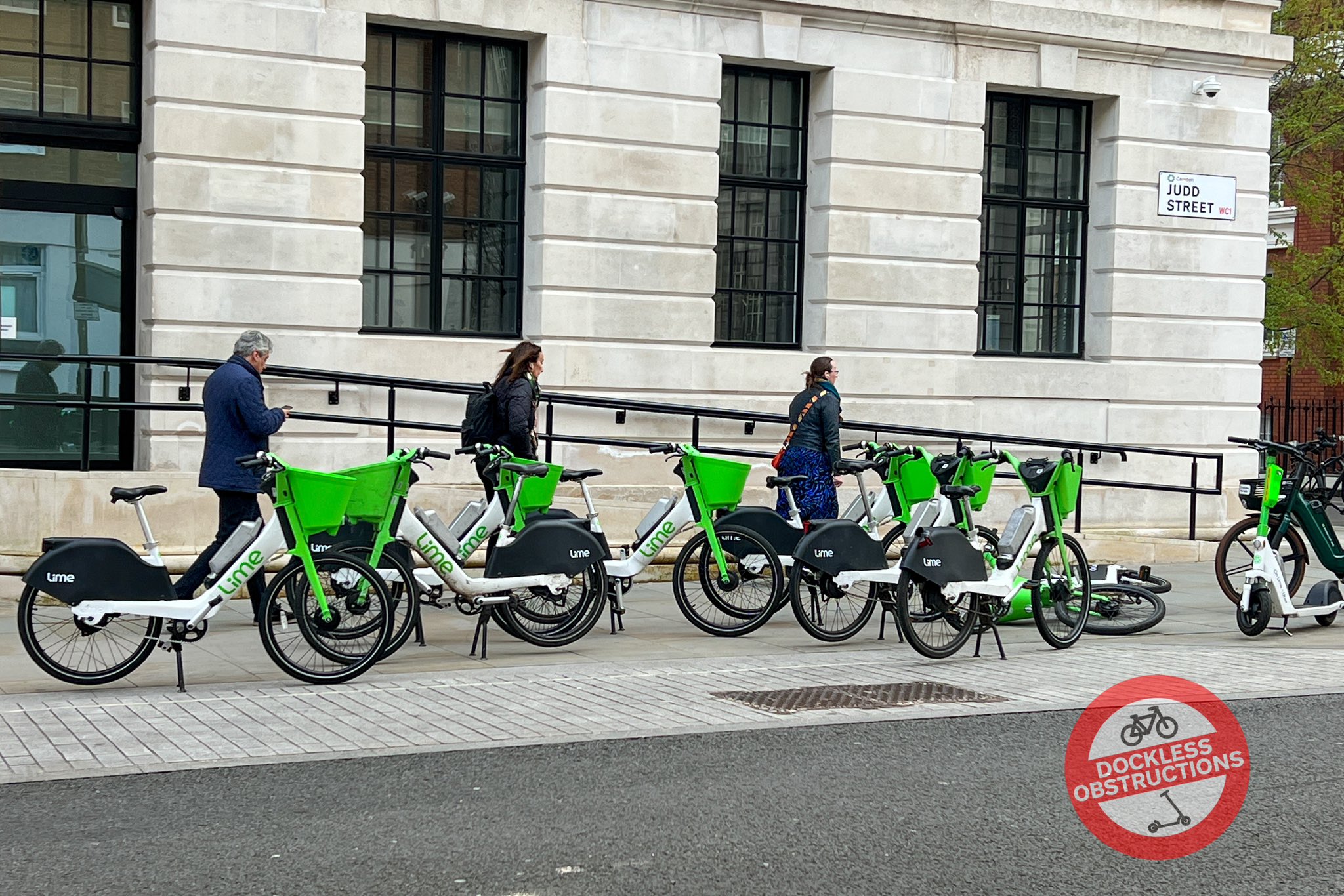 John Gulliver: e-Bikes in the dock LimeBike