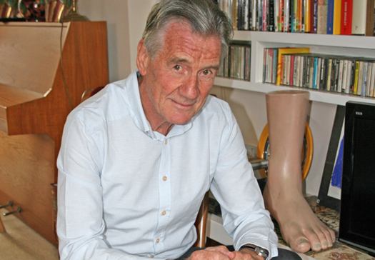 Life of Michael Michael Palin at home in Gospel Oak