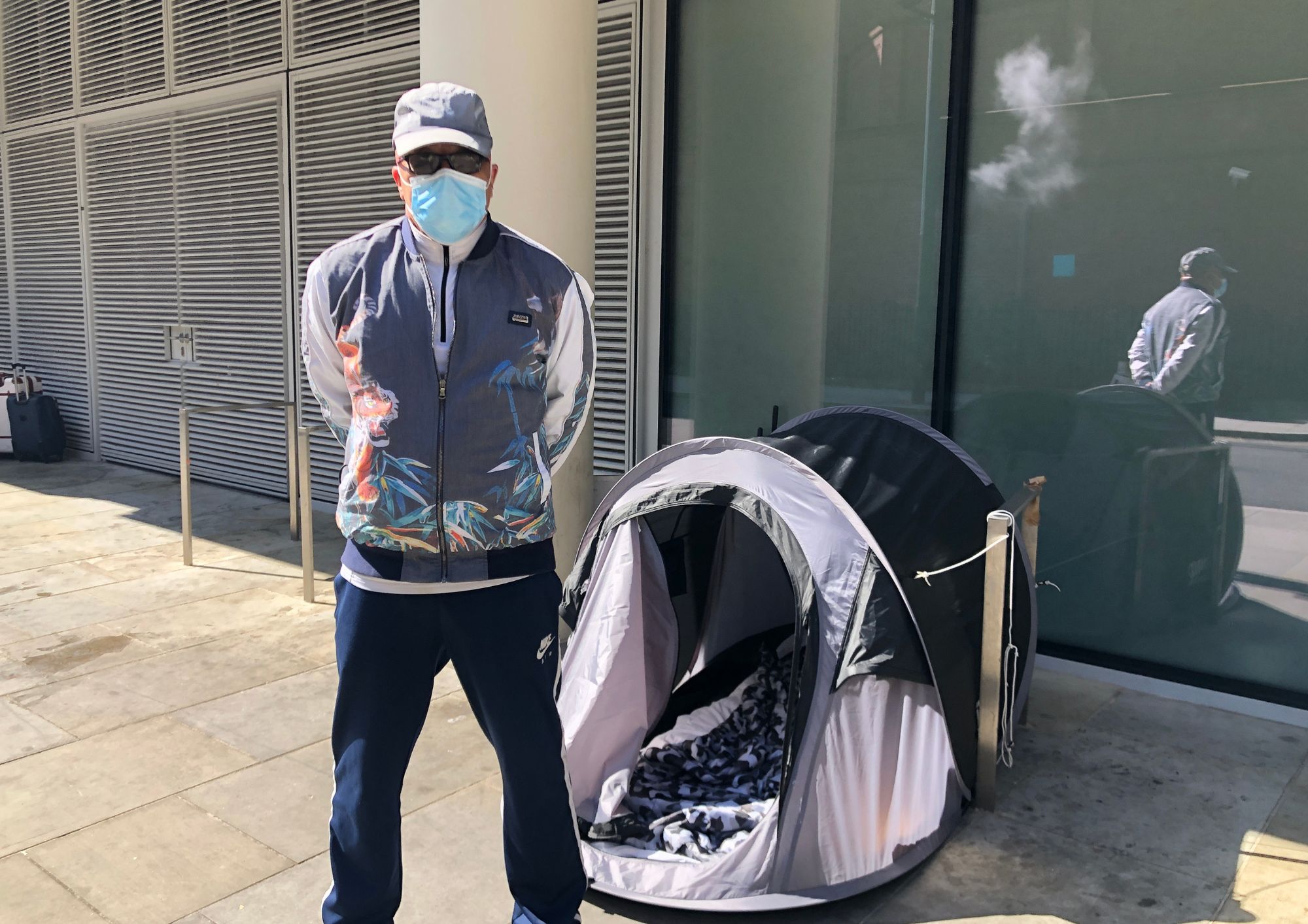 Staff throw away tents of people sleeping rough outside hospital uclh homeless (1)