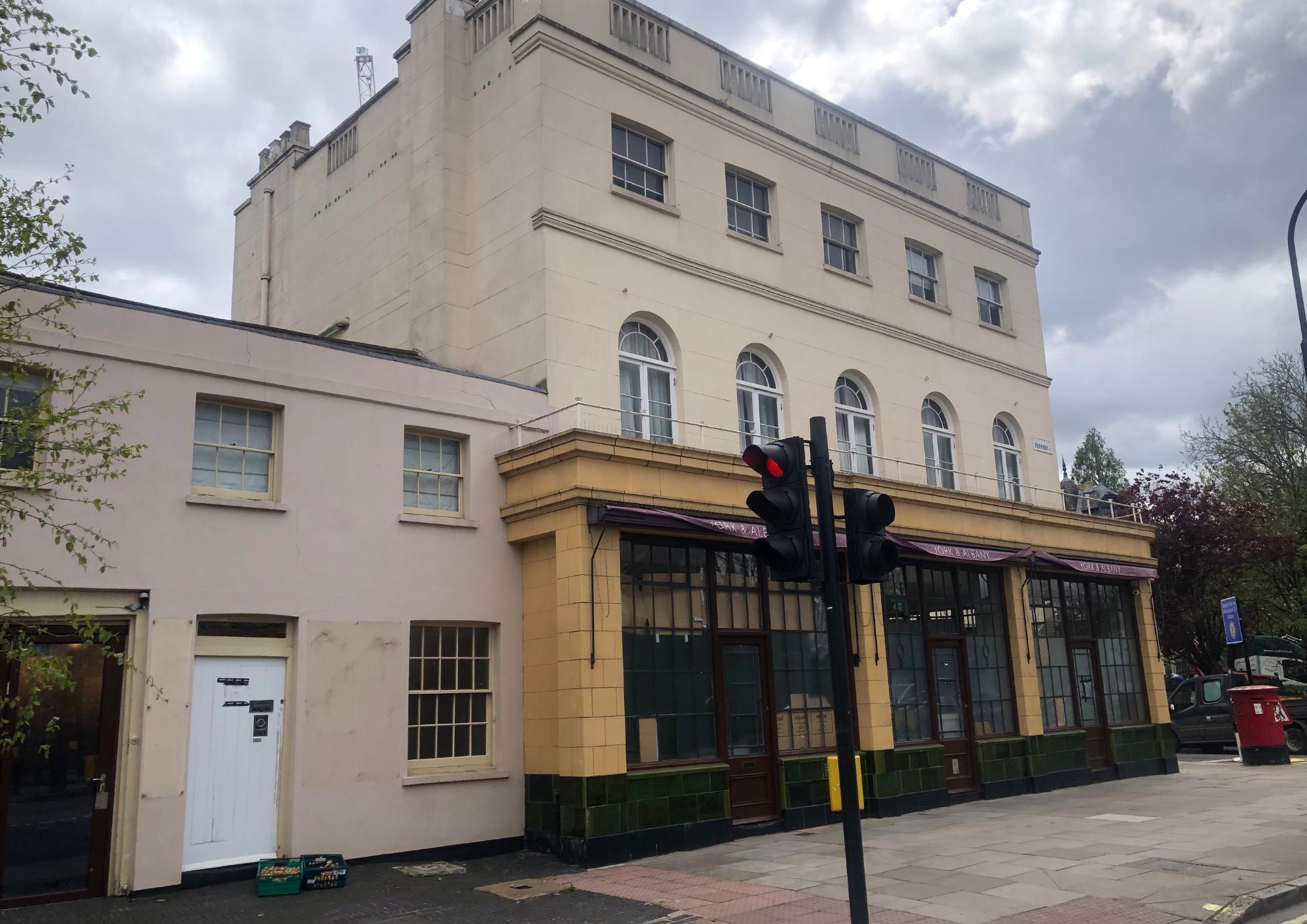 Squatters leave art cafe set up in Gordon Ramsay’s pub york and albany