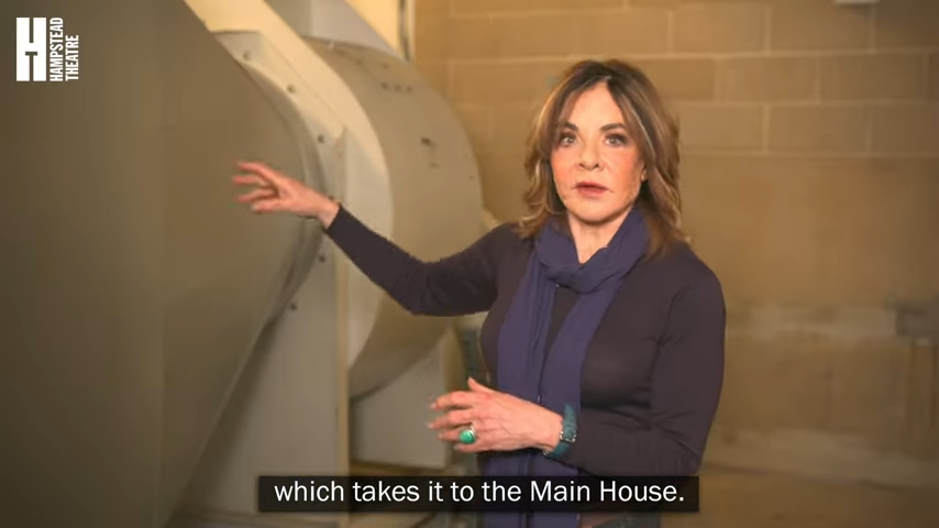 WATCH: Grease star Stockard Channing… and the air pump tech keeping theatre filled with fresh air Air Ventilation at Hampstead - with Stockard Channing 1-0 screenshot